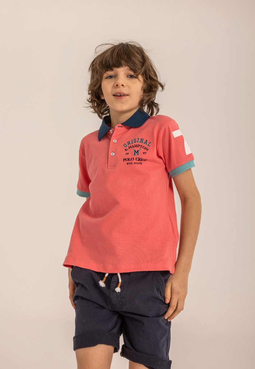 Pantaloni scurti cu talie elastica, Minoti, Bleumarin