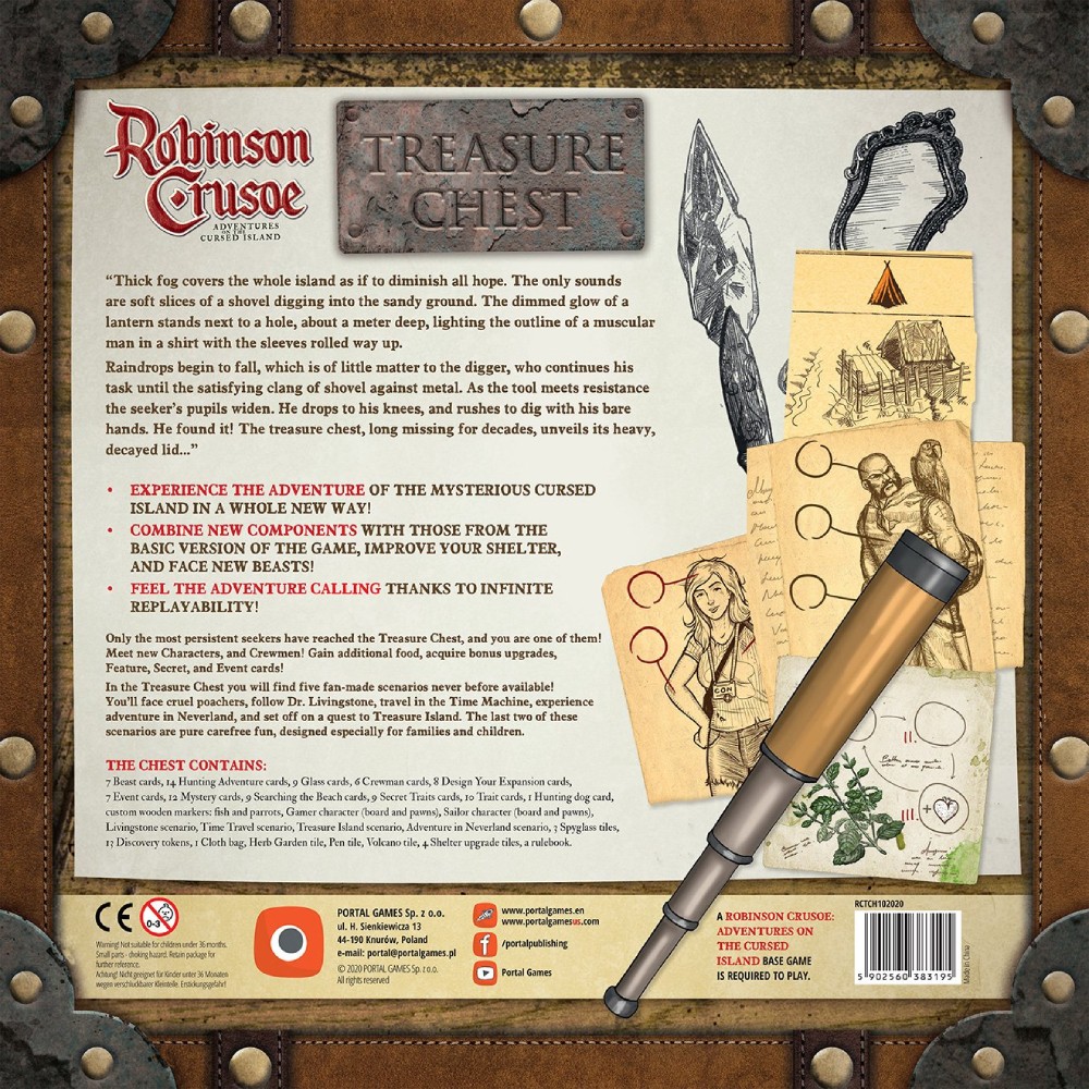 Robinson Crusoe Treasure Chest - imagine 3