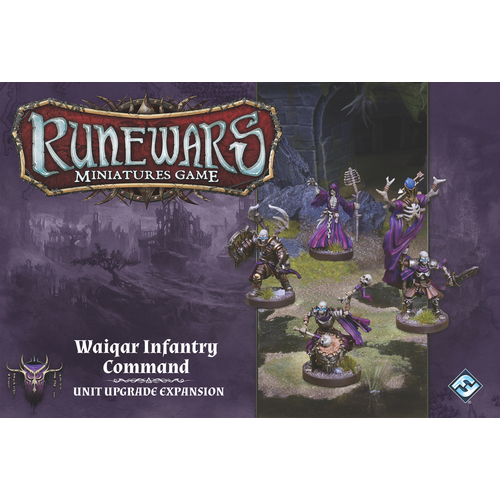 Runewars Miniatures Game - Waiqar Infantry Command