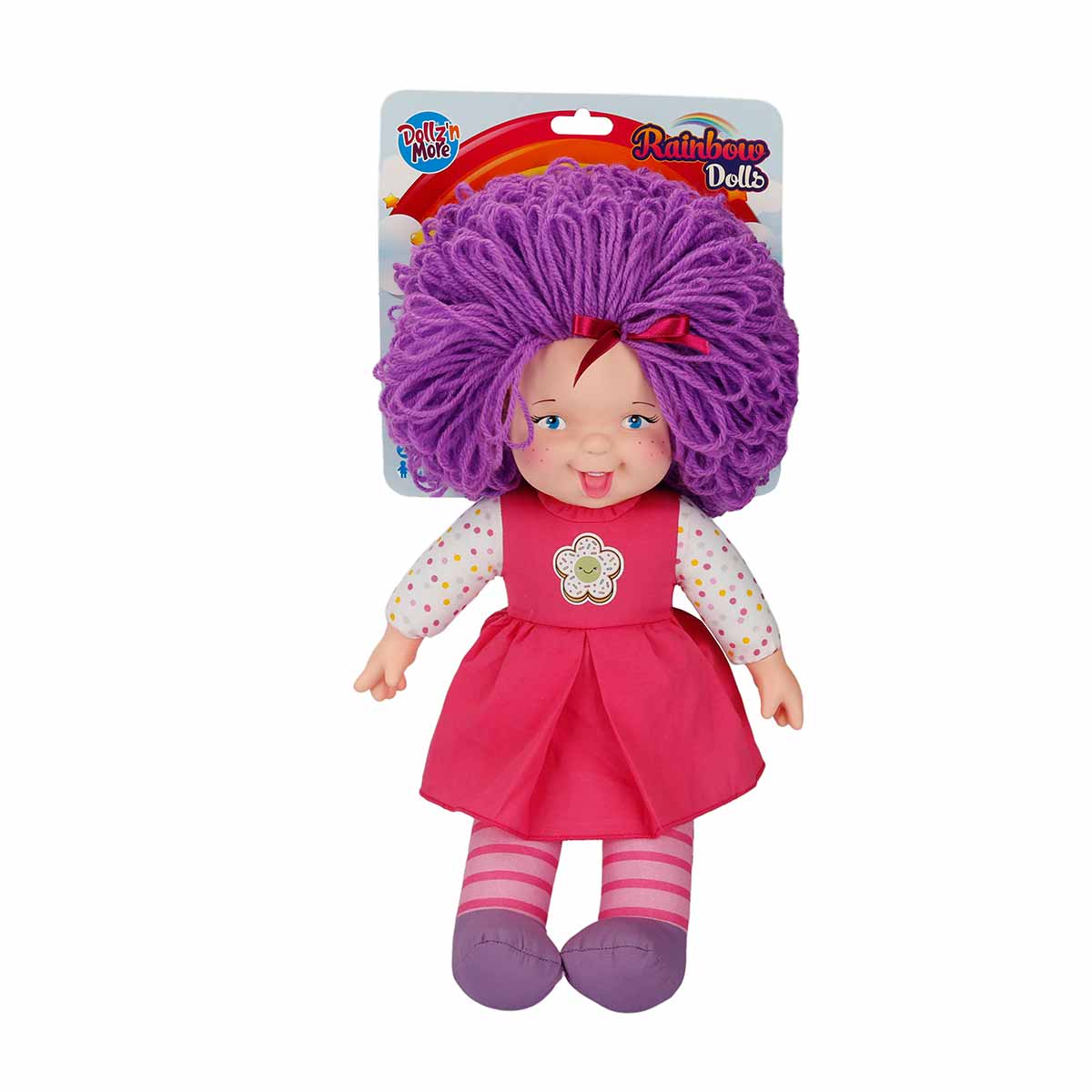 Papusa Rainbow Dolls, Dollzn More, cu par mov, 45 cm