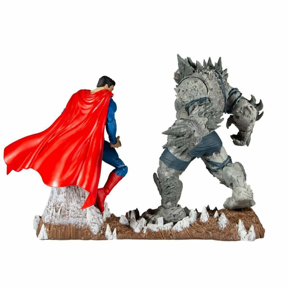 Set 2 Figurine Articulate DC Collector Superman vs Devastator 7in Scale - imagine 2