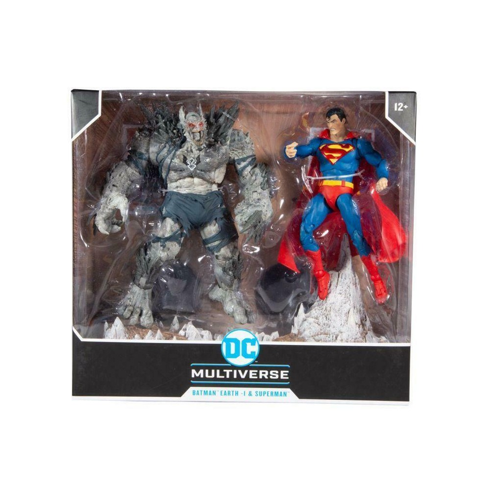 Set 2 Figurine Articulate DC Collector Superman vs Devastator 7in Scale - imagine 6