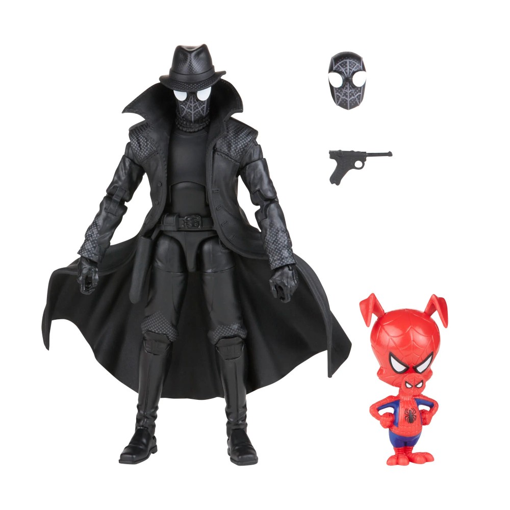 Set 2 Figurine Articulate Marvel Legends 60th Spidey Ann Noir and Spider-Ham - imagine 2