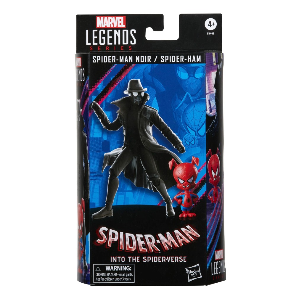 Set 2 Figurine Articulate Marvel Legends 60th Spidey Ann Noir and Spider-Ham - imagine 6