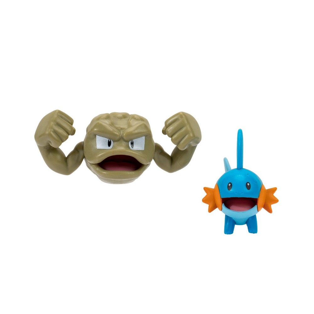 Set 2 Figurine Articulate Pokemon Mudkip & Geodude - imagine 2