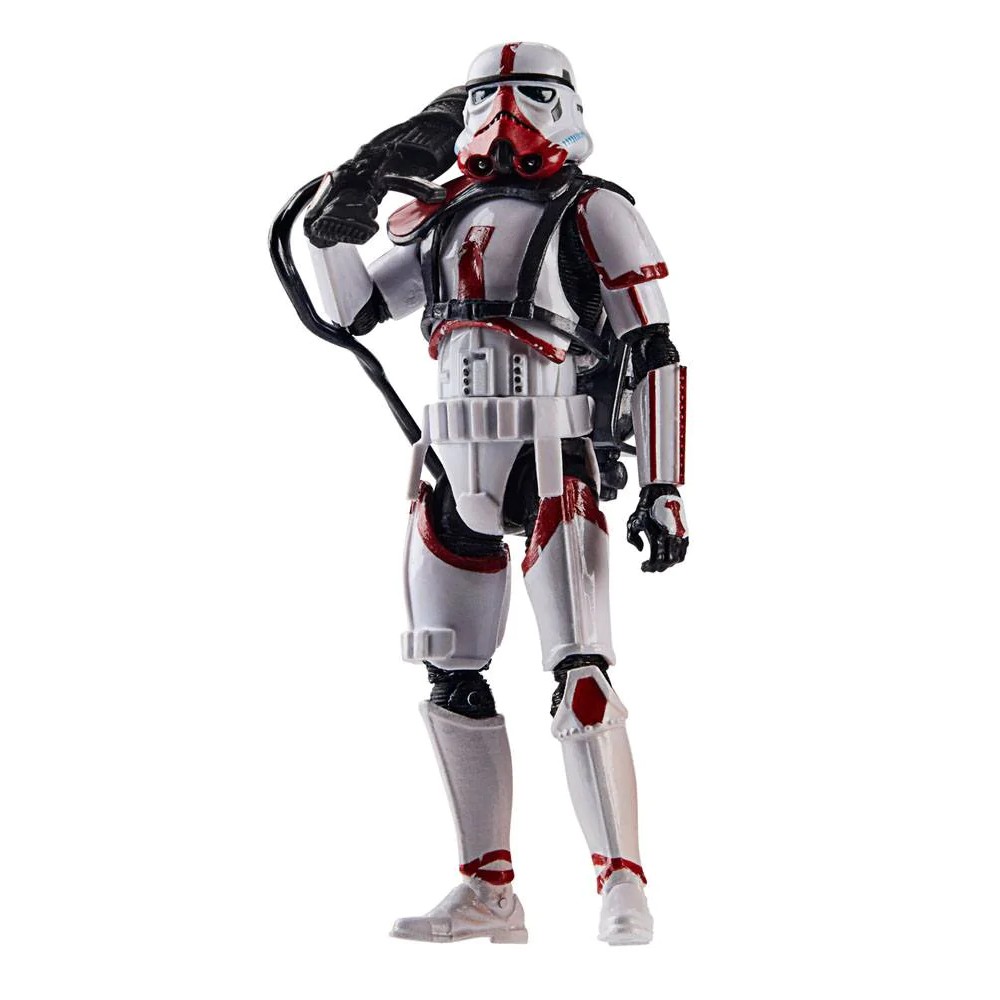 Set 2 Figurine Articulate Star Wars Vintage 3-3/4 in Mando Incinerator Trooper & Grogu