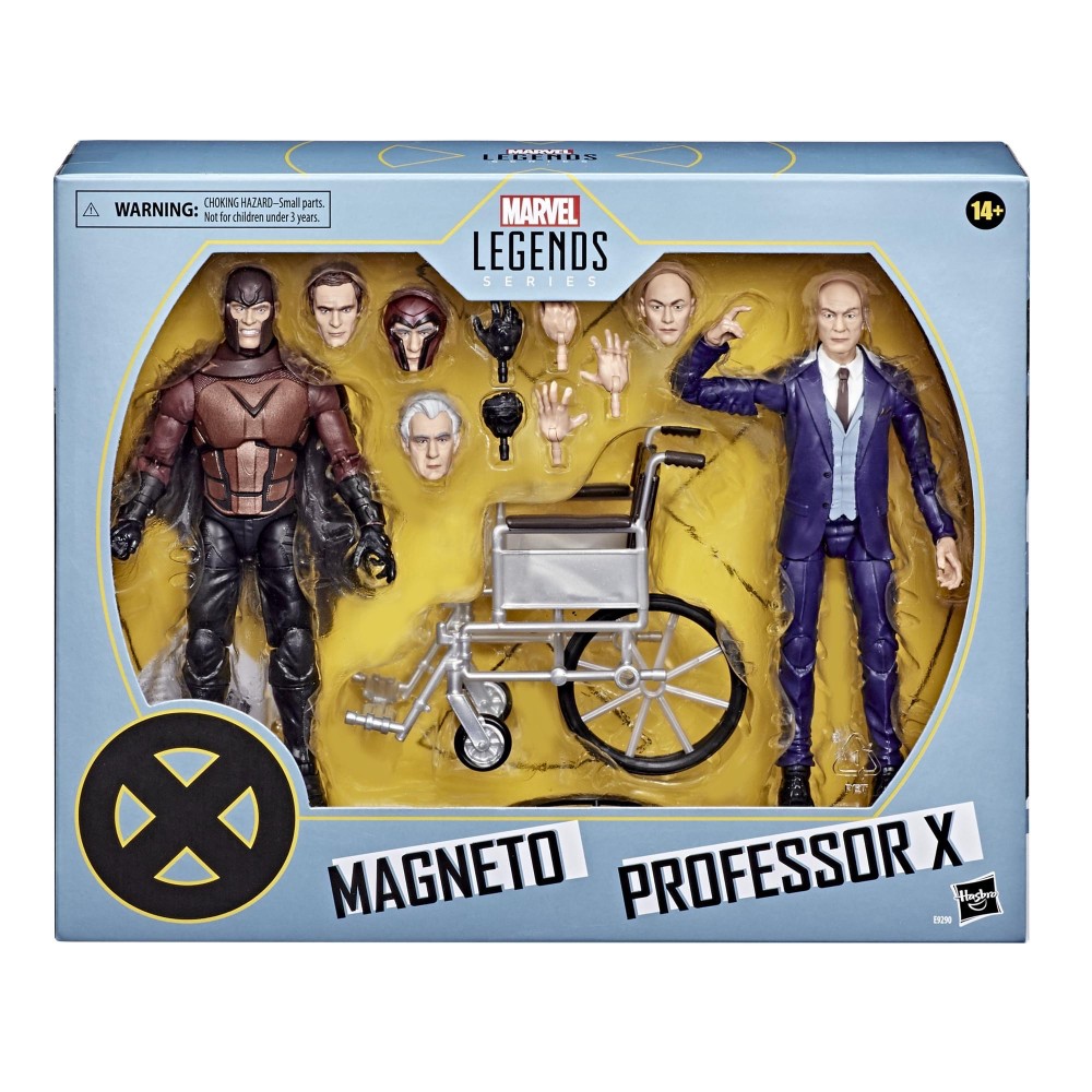Set 2 Figurine Articulate X-Men Movie Legends 6 inch Magneto & Prof X - imagine 3