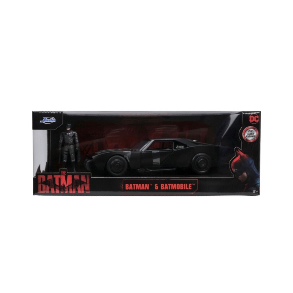 Set 2 Figurine The Batman 1/24 Scale Batmobile