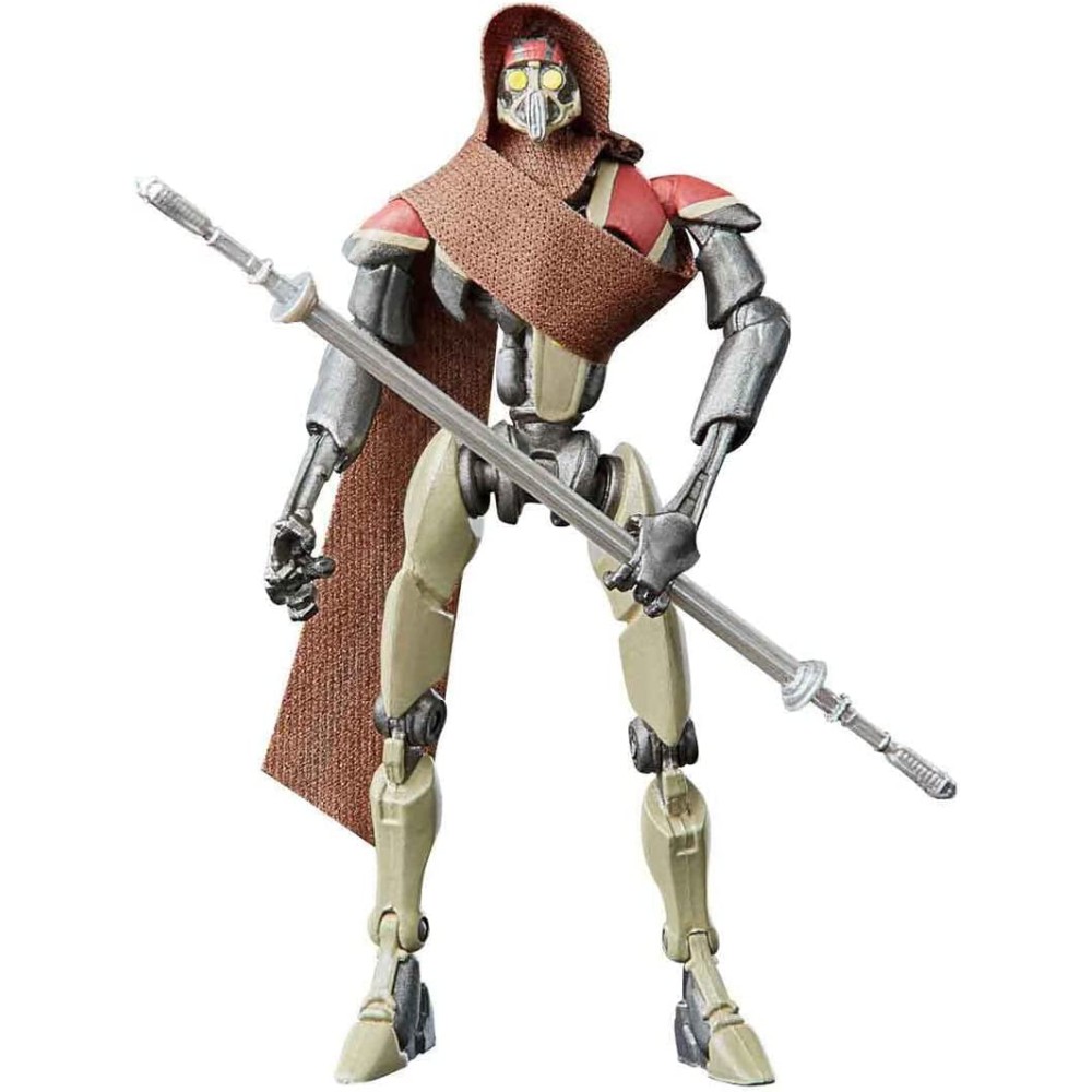 Set 3 Figurine Articulate Star Wars Vintage 3.75 Gaming Greats Jedi Survivor - imagine 4
