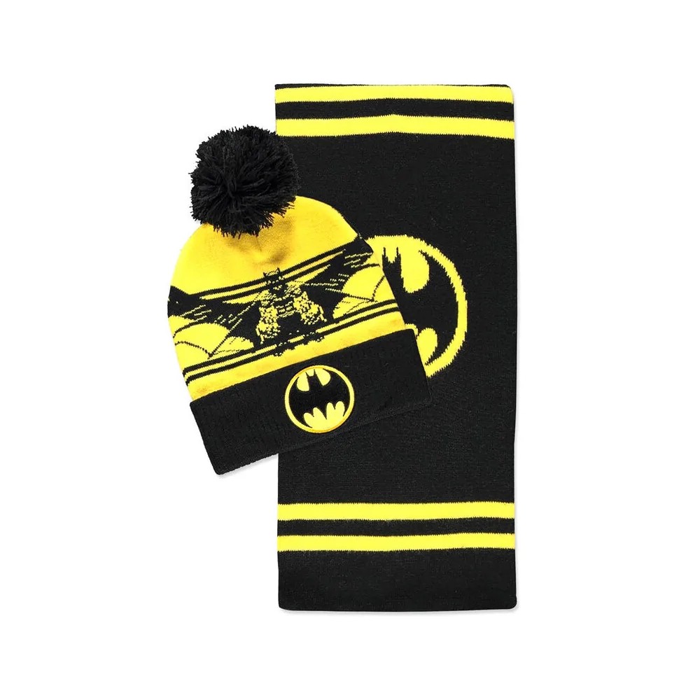 Set Cadou Caciula si Fular Batman