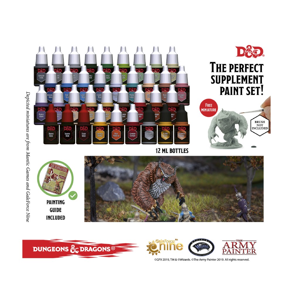 Set D&D Nolzur's Marvelous Pigments - Monsters Paint Set - imagine 2