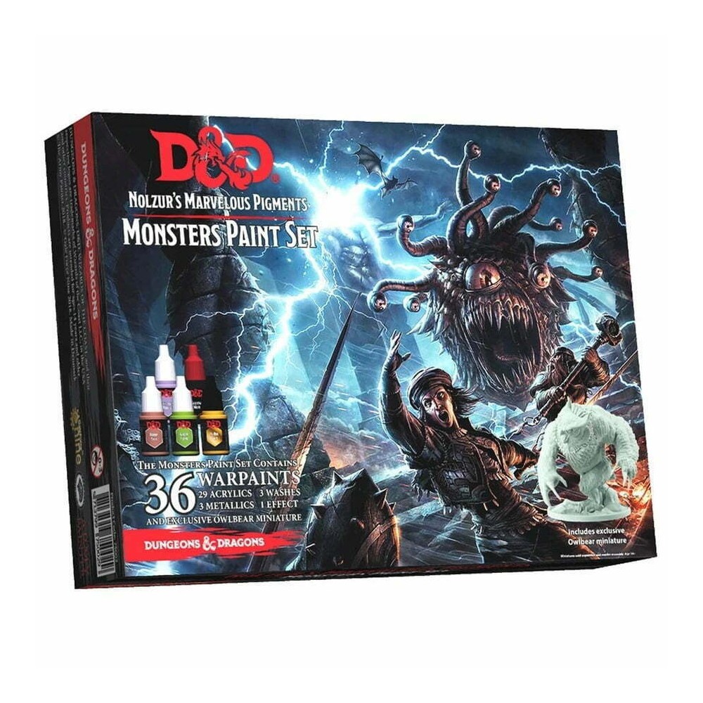 Set D&D Nolzur's Marvelous Pigments - Monsters Paint Set