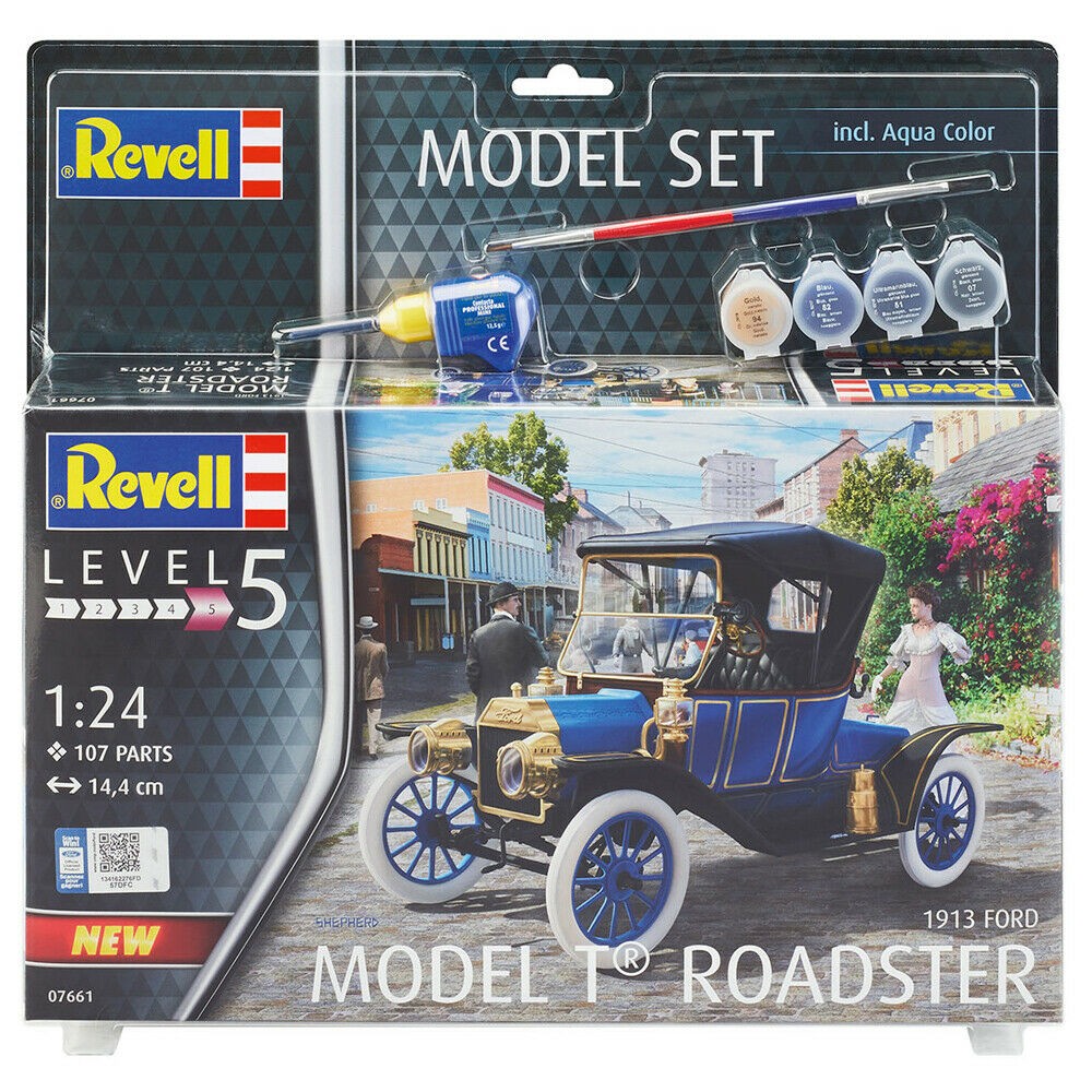 Set de Constructie Revell 1913 Ford Model T Roadster - imagine 2