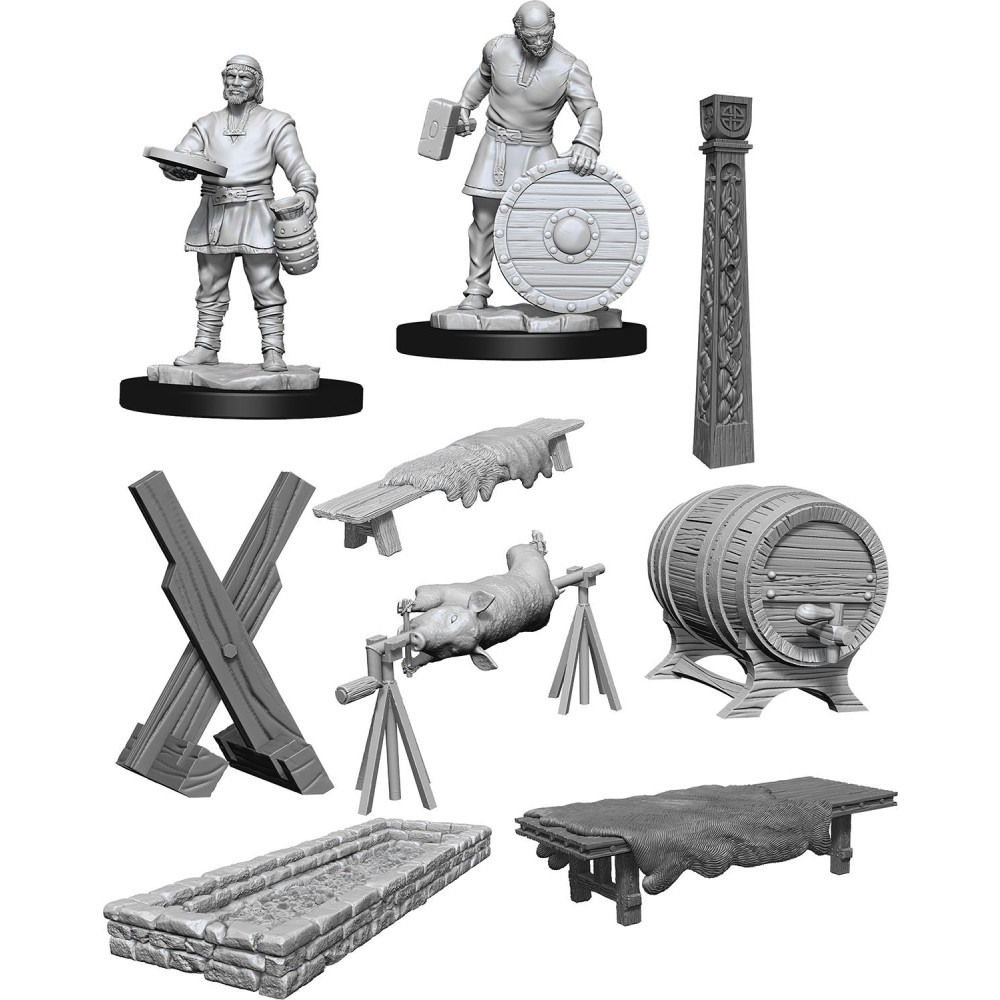 Set Miniaturi Nepictate Pathfinder Vikings (W13)