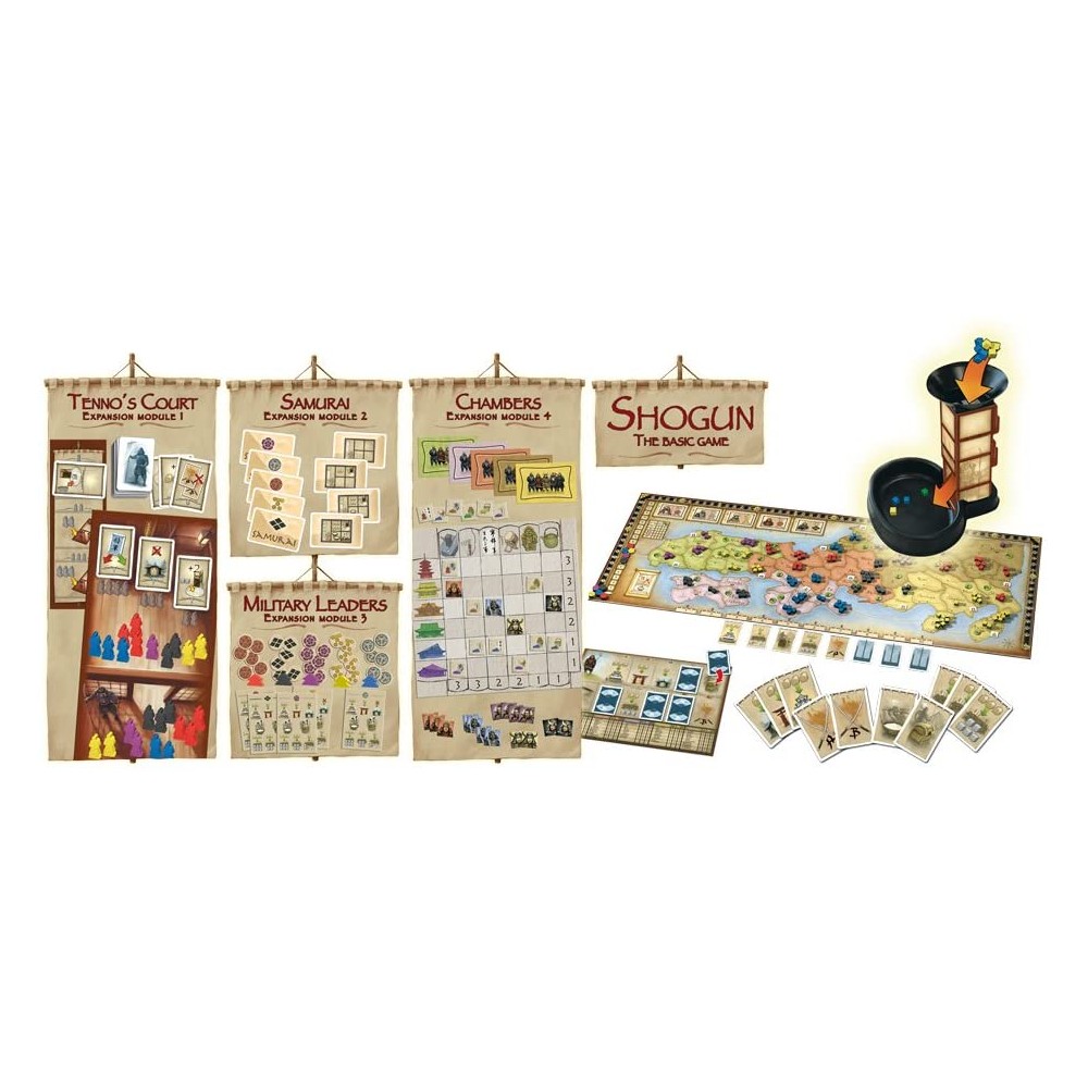 Shogun + 2 Expansions - imagine 3