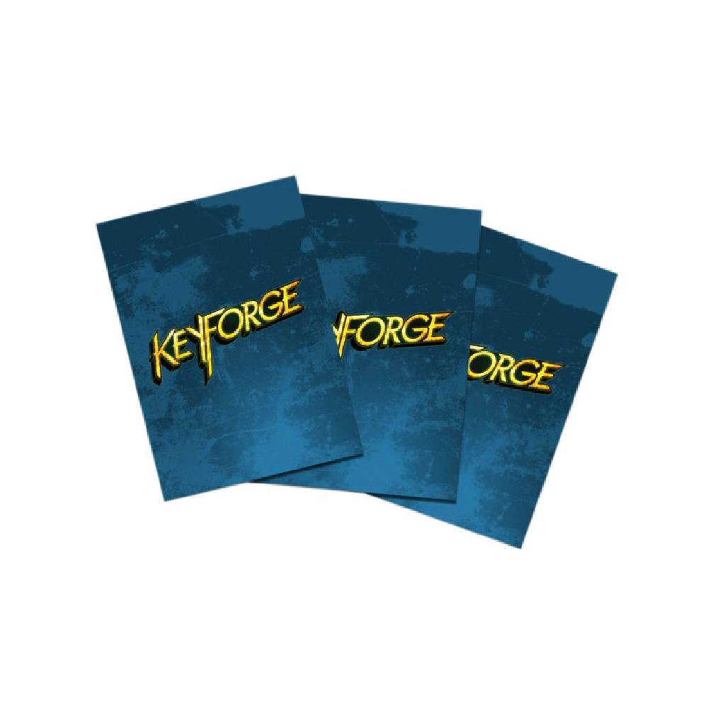 Sleeve-uri Keyforge Logo Card Albastru - imagine 2