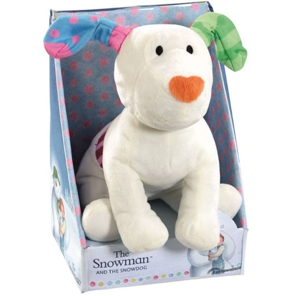 Jucarie din plus, Rainbow Designs, Snowdog, 20 cm
