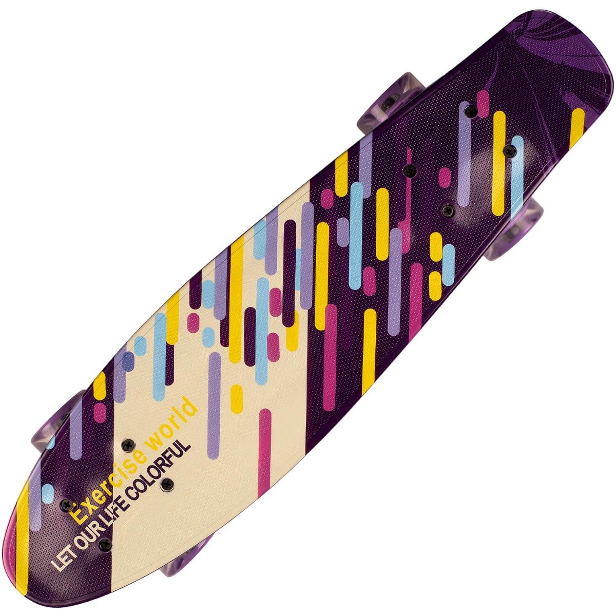 Penny board cu roti luminoase Action One, 22 inch