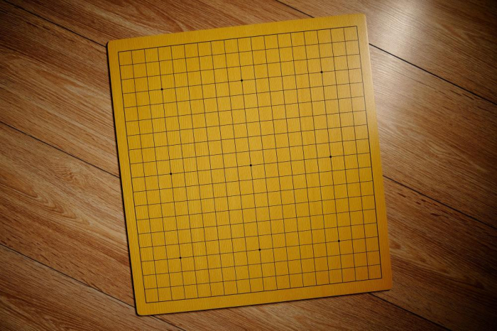 Tabla Joc Go 19x19 (13x13 pe spate) subtire