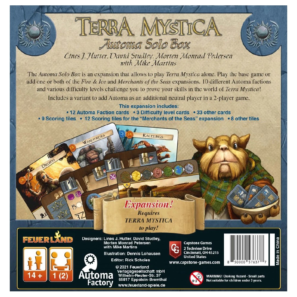 Terra Mystica - Automa Solo Box - imagine 3