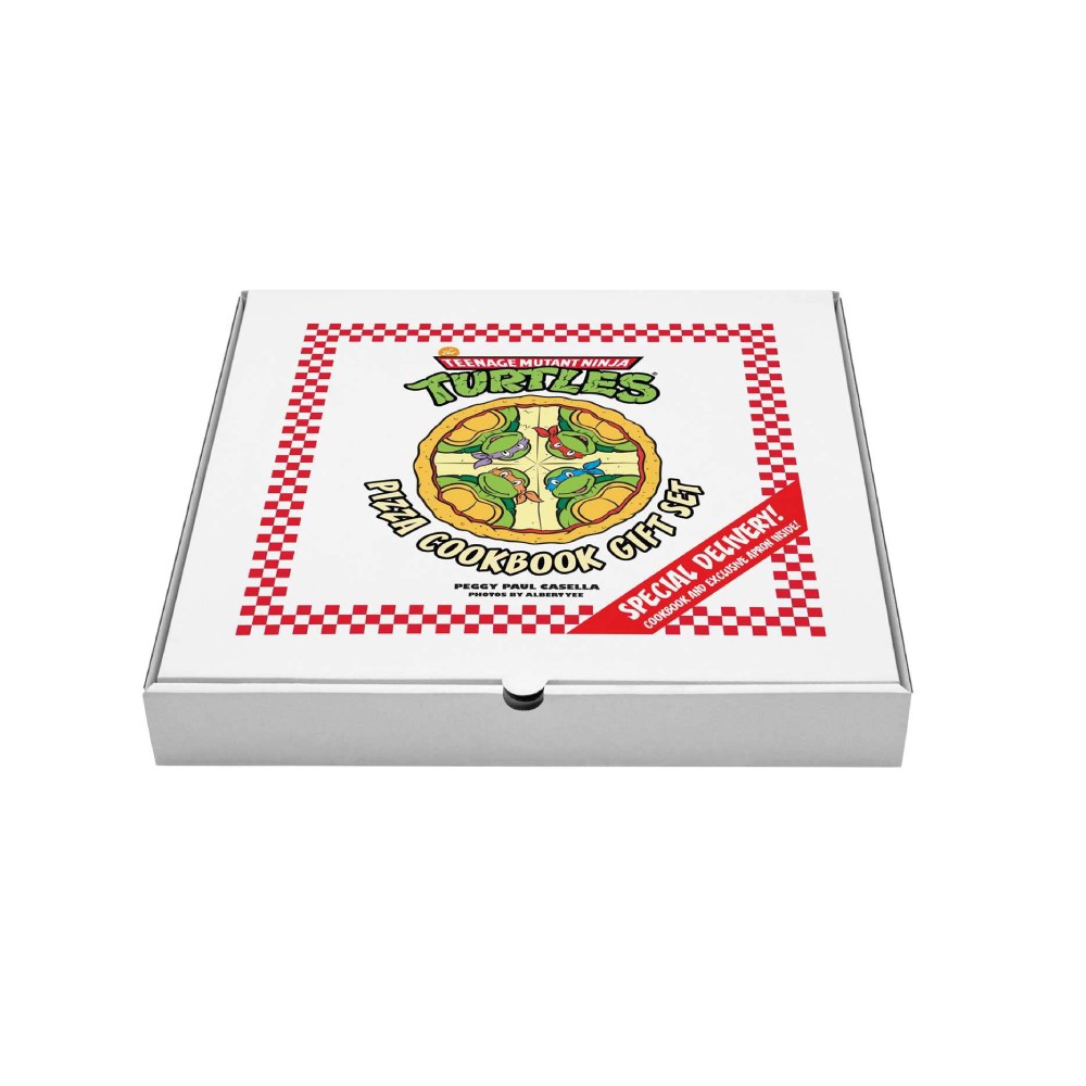 TMNT Pizza Cookbook Gift Set