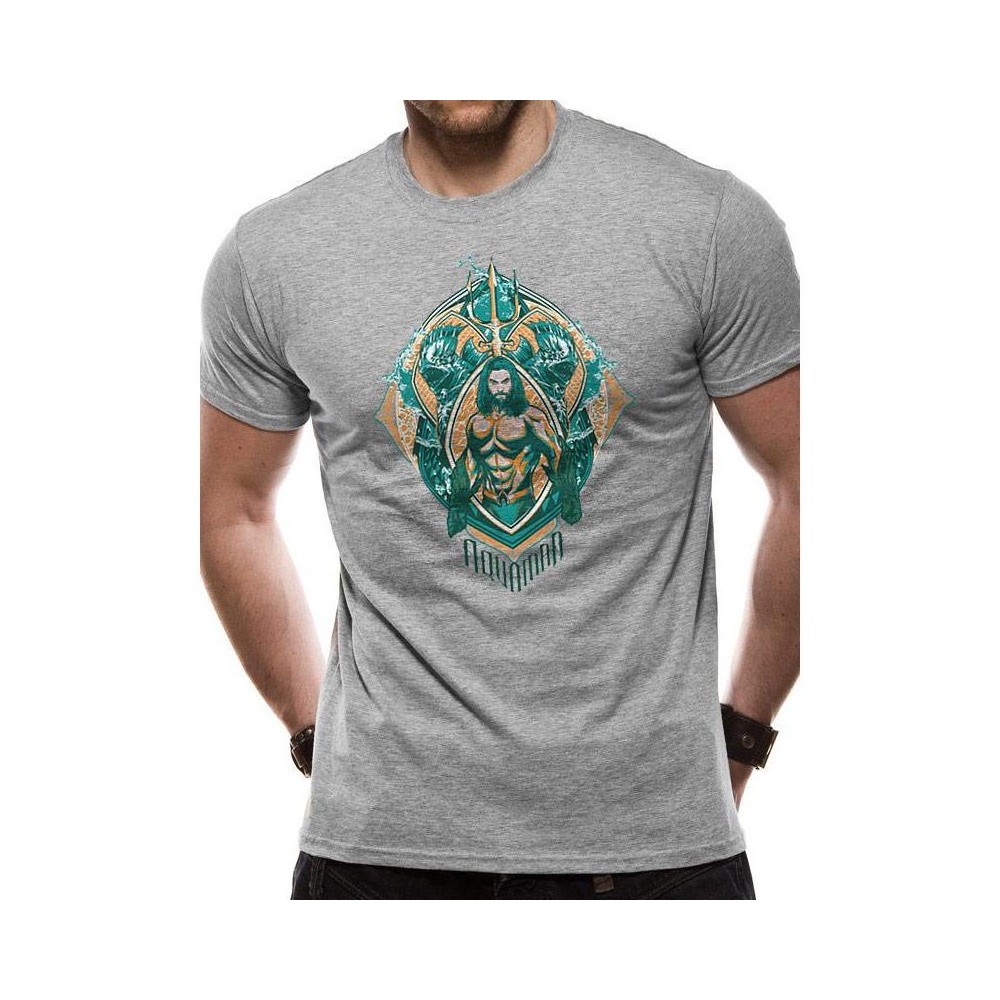 Tricou Aquaman Movie - Crest