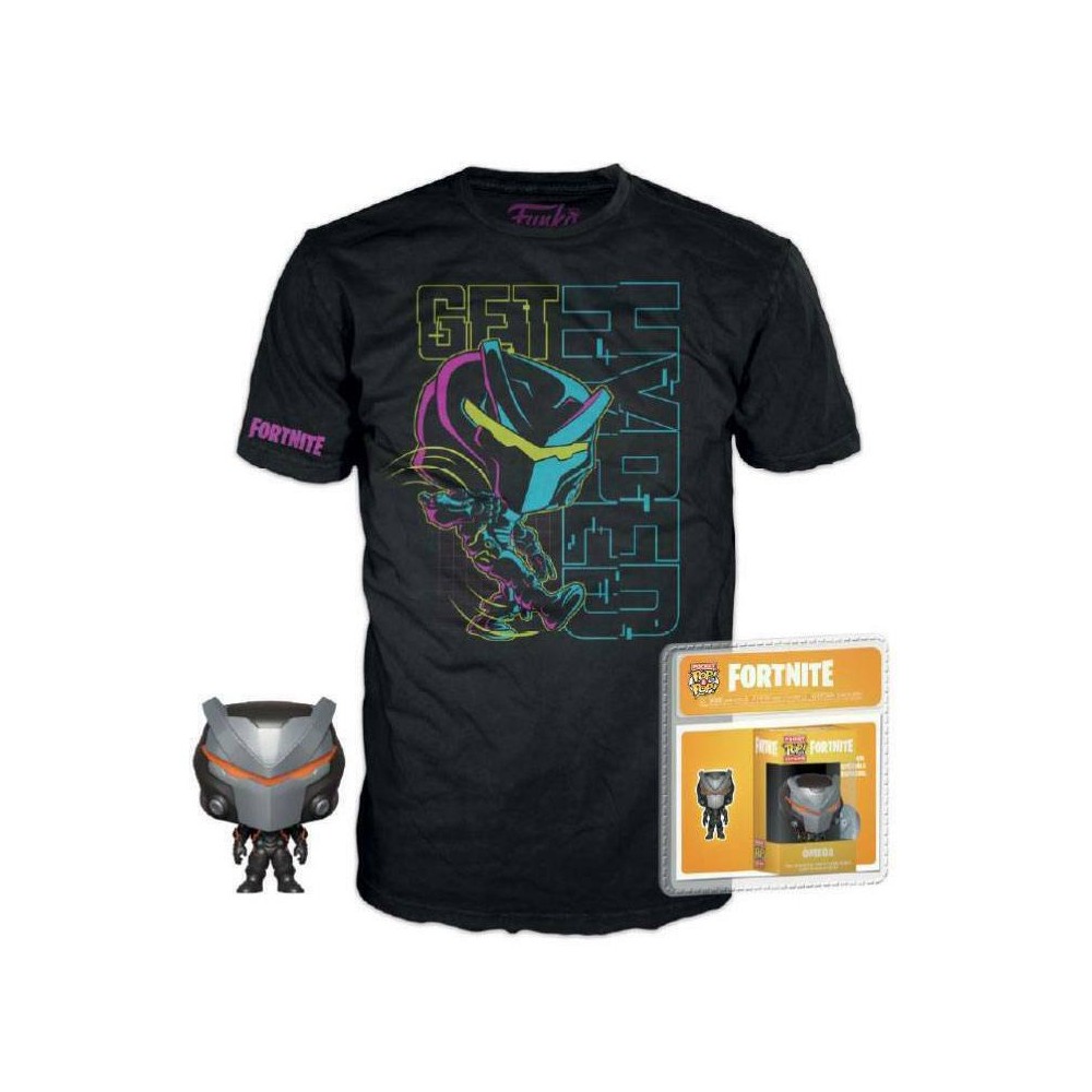 Tricou Omega si Mini Figurina Funko Fortnite