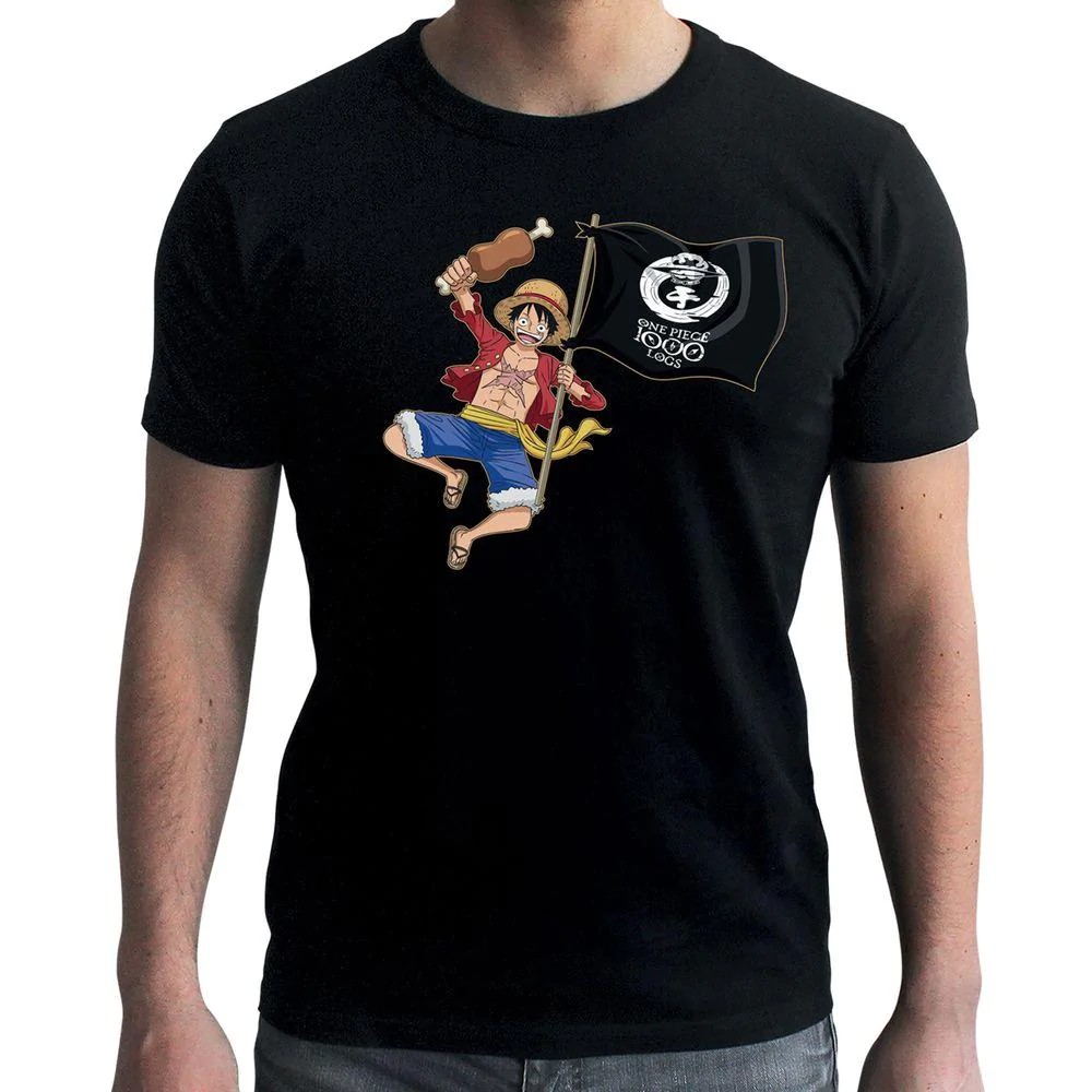 Tricou One Piece - Luffy 1000 Logs