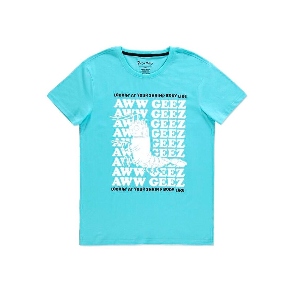 Tricou Rick & Morty - Shrimp Rick