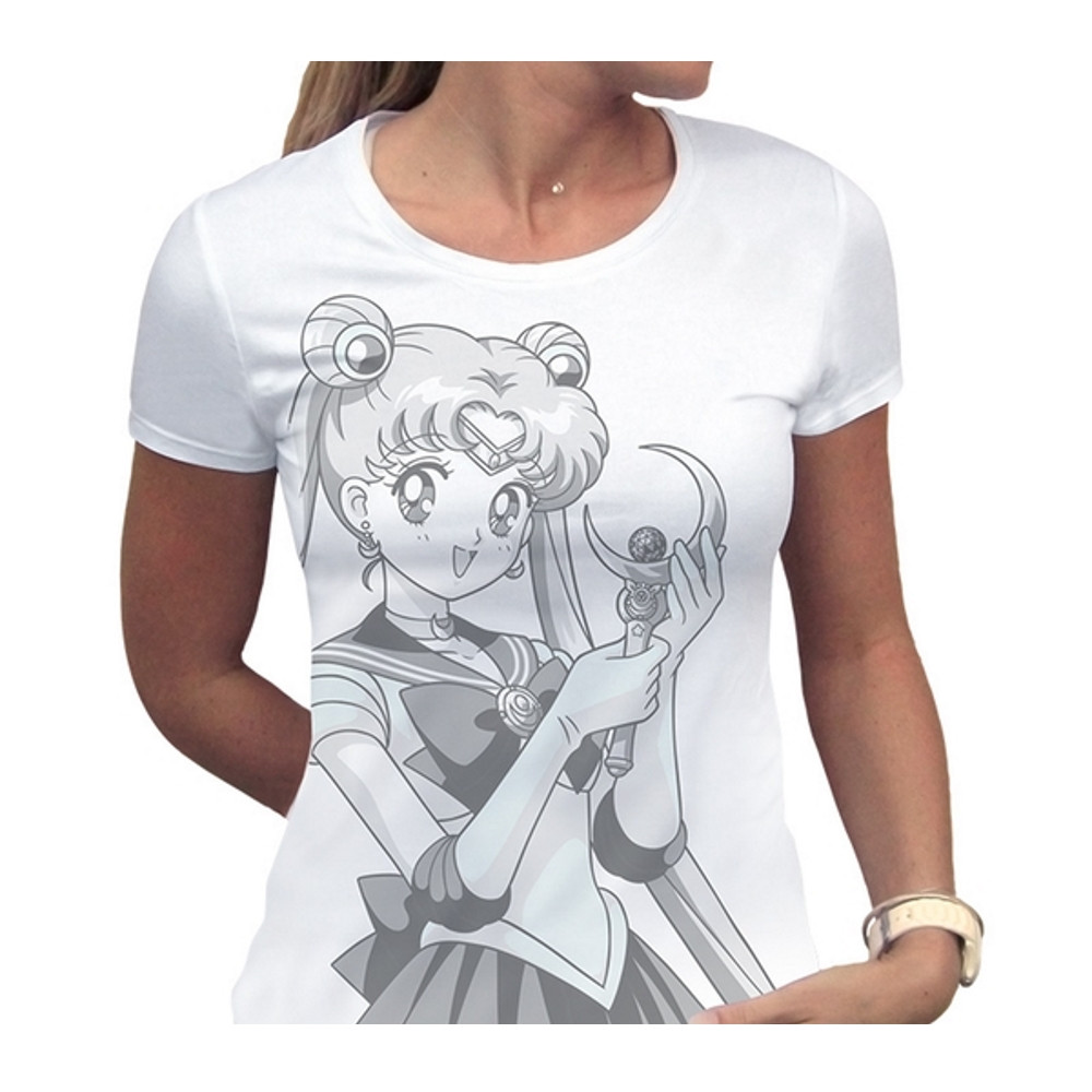 Tricou - Sailor Moon - Bunny and Moon Stick (dama)