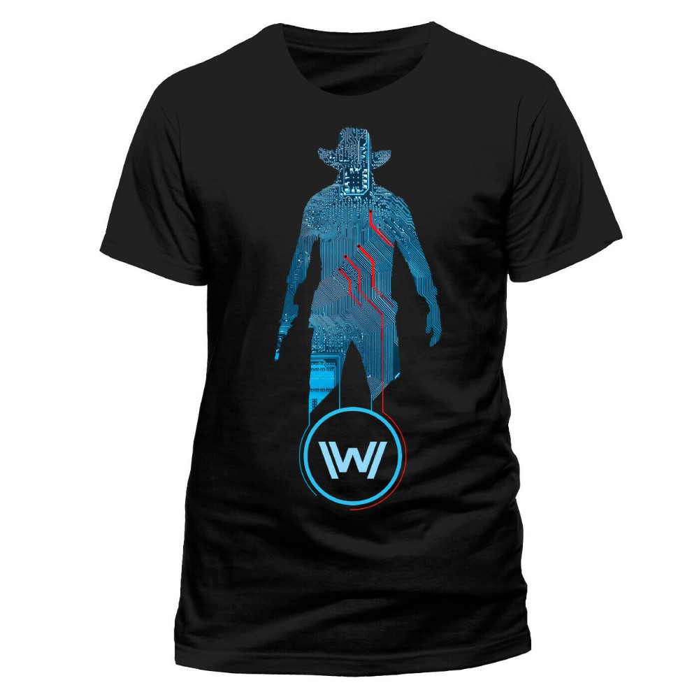 Tricou Westworld Blue Man Unisex