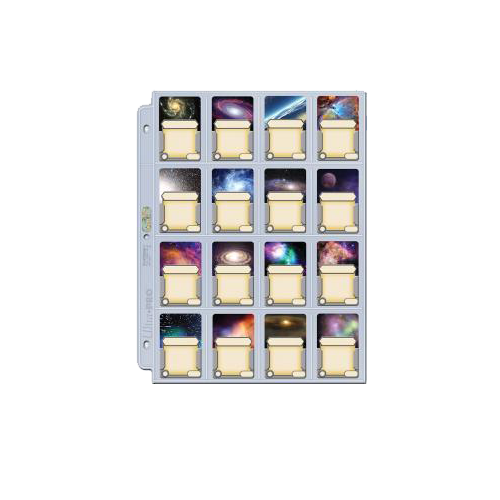 Ultra PRO: Folie clasor - 16 Pocket Platinum Page