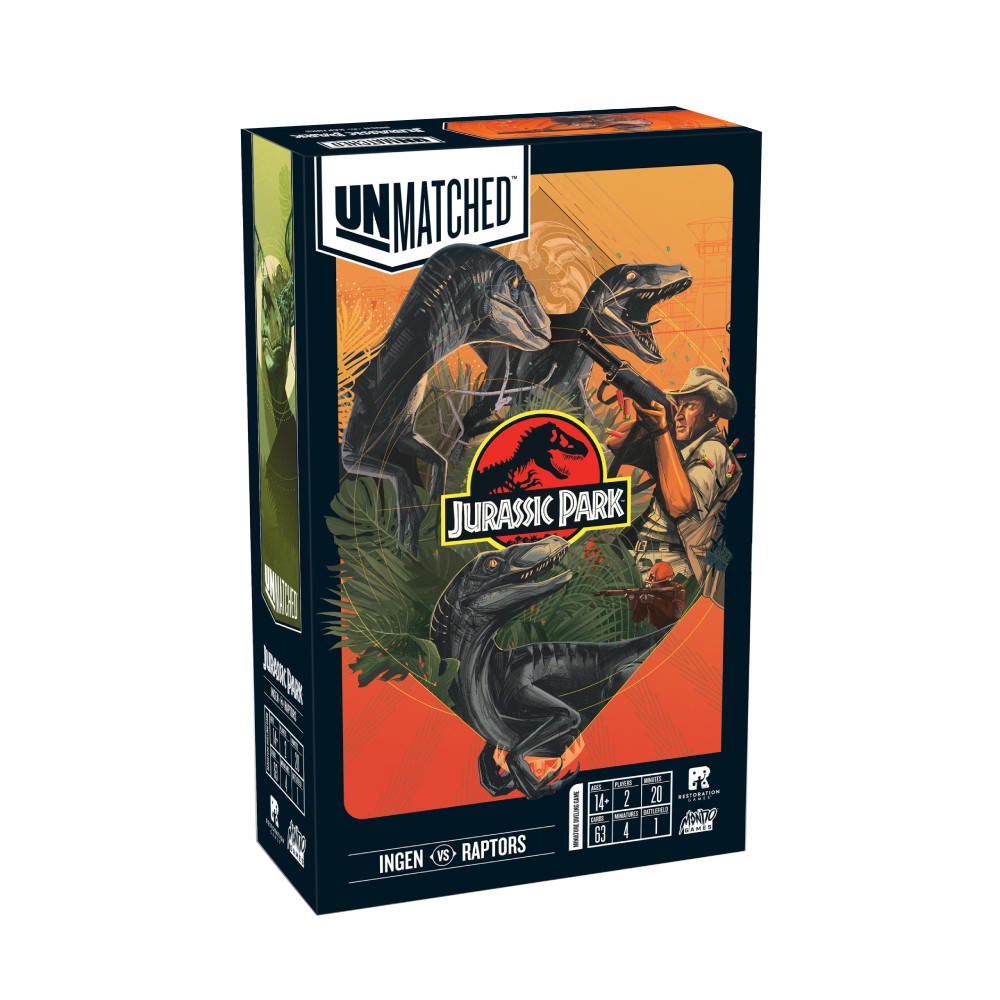 Unmatched Jurassic Park InGen vs Raptors