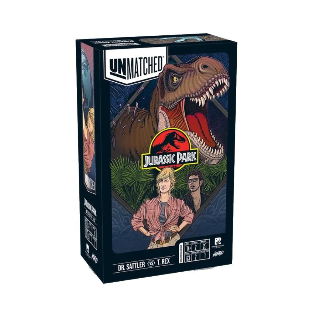 Unmatched Jurassic Park Sattler vs T Rex