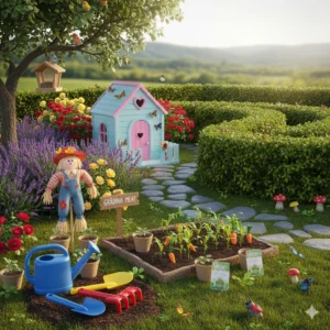 Gradina pentru copii scule si unelte