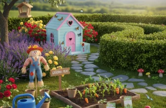 Gradina pentru copii scule si unelte