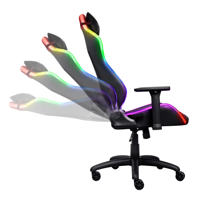 Scaun gaming Trust RGB GXT 719 Ruya (Negru)