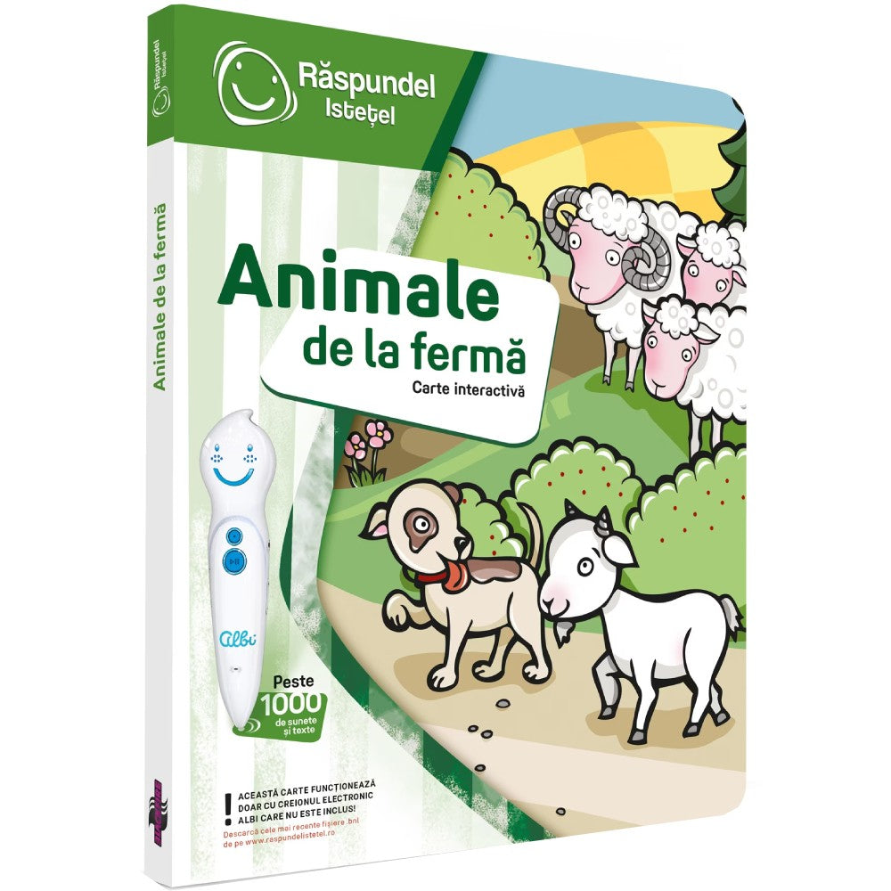 Raspundel Istetel Carte Animale de la Ferma