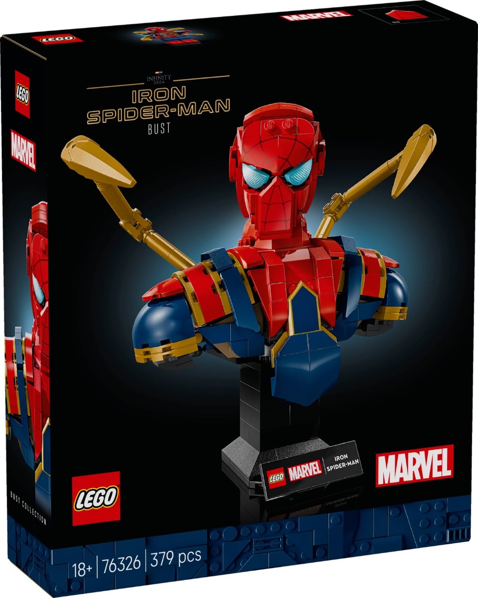 LEGO® Super Heroes - Bustul lui Iron Spider-Man (76326)