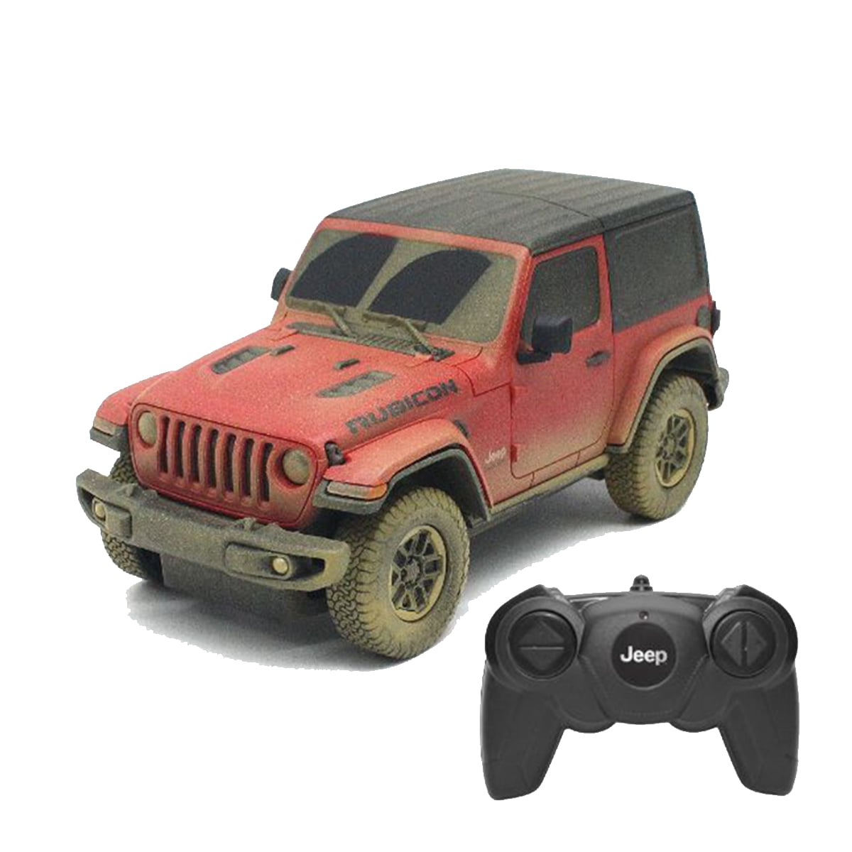 Jeep Wrangler Rubicon Muddy Version Rastar 1:24