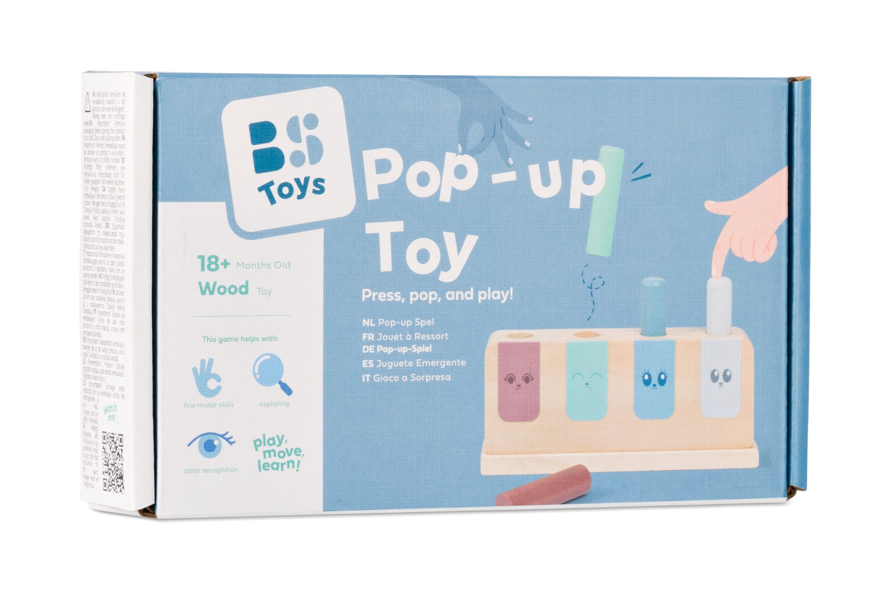 Jucarie din lemn, BS Toys, Pop Up