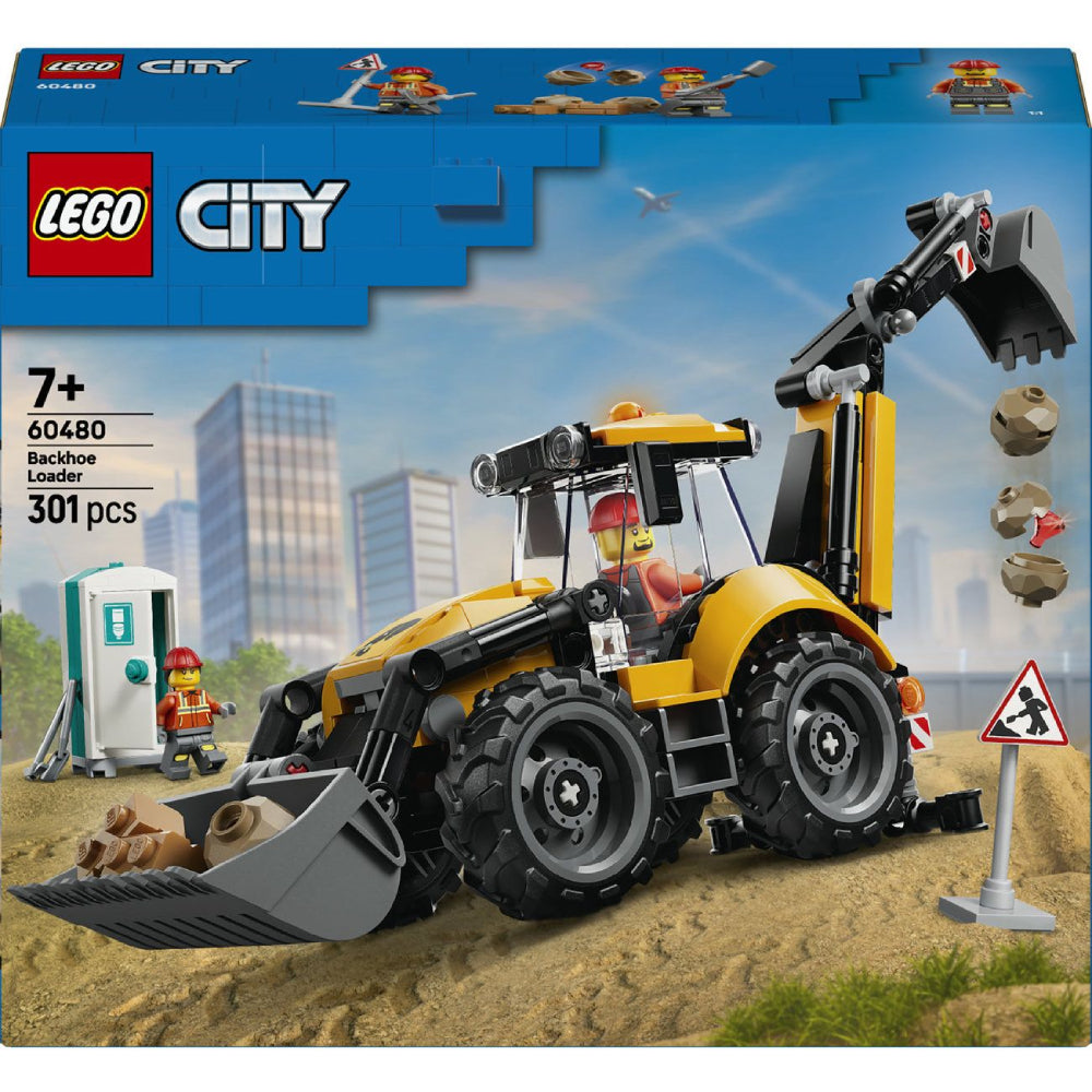 Lego City - Buldoexcavator galben (60480)