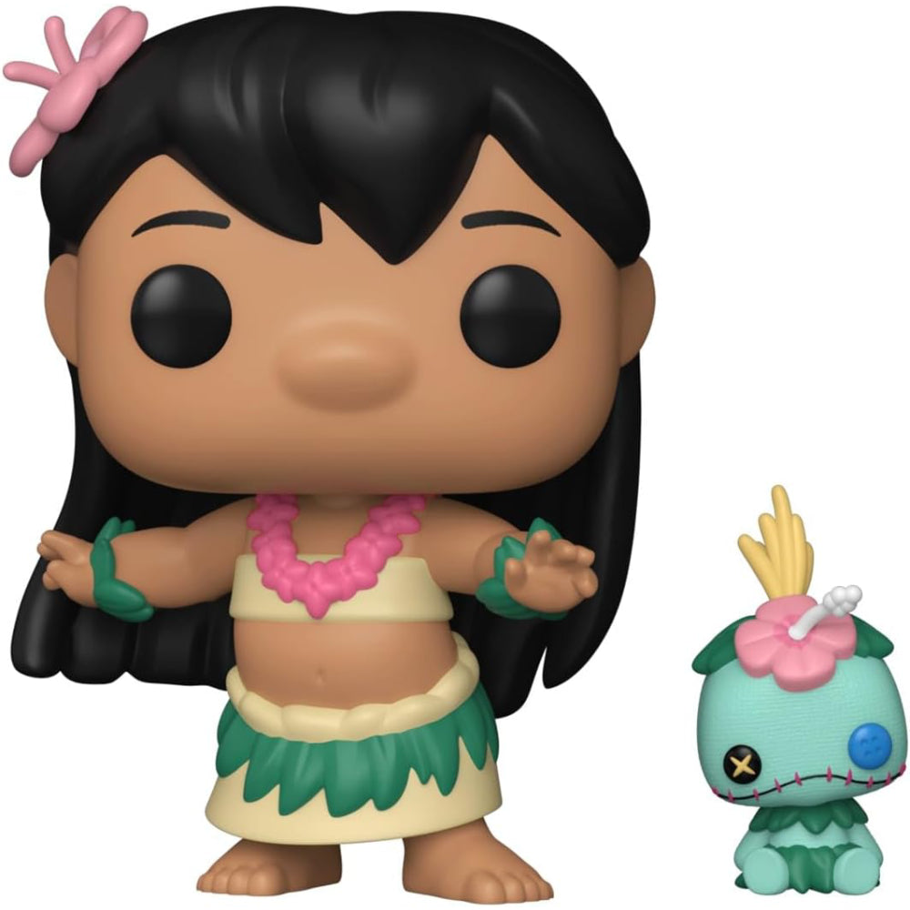 Figurina Funko POP! Lilo & Stitch - Hula Lilo with Scrump