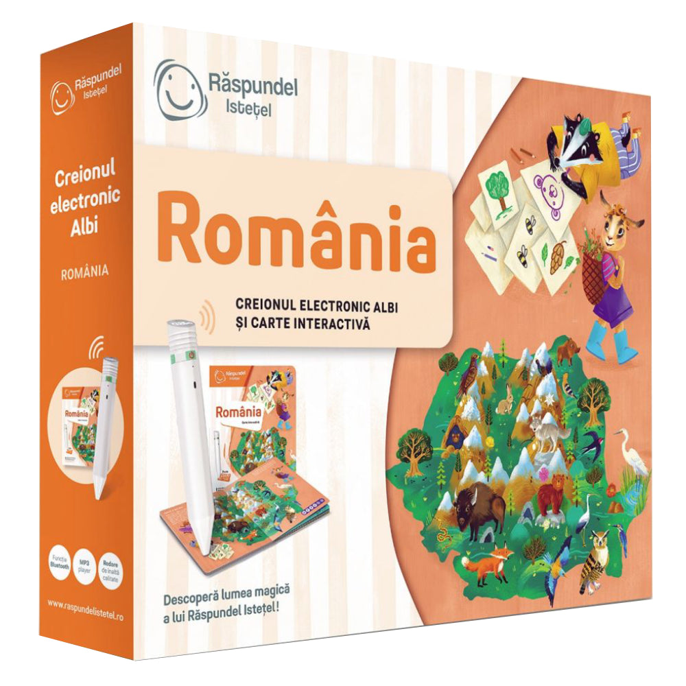 Pachet Raspundel Istetel, creion si carte Romania