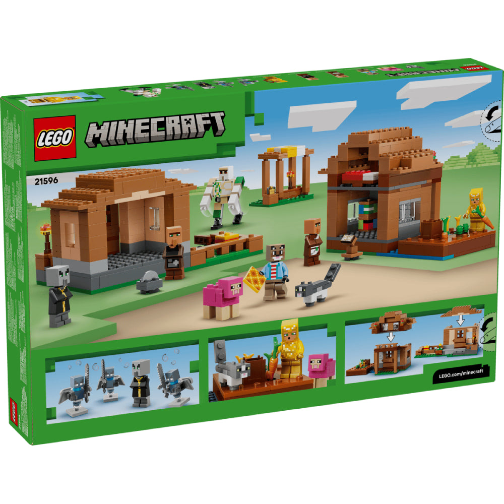 Lego Minecraft - Atacul Evocatorilor asupra satului (21596)