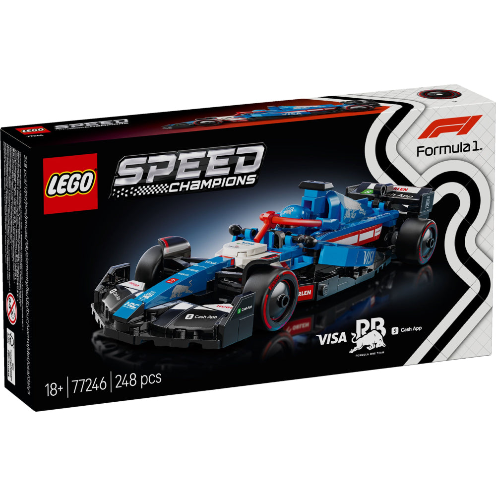 Lego Speed Champions Masina de Curse F1 Visa Cash App RB VCARB 01 (77246)