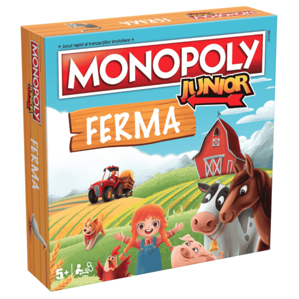 Monopoly Junior Ferma (limba romana)