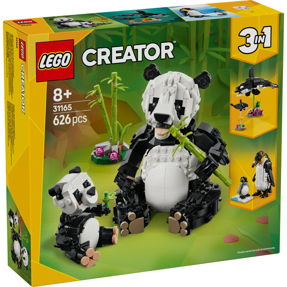Lego Creator Animale Salbatice - Familia de Ursi Panda 31165