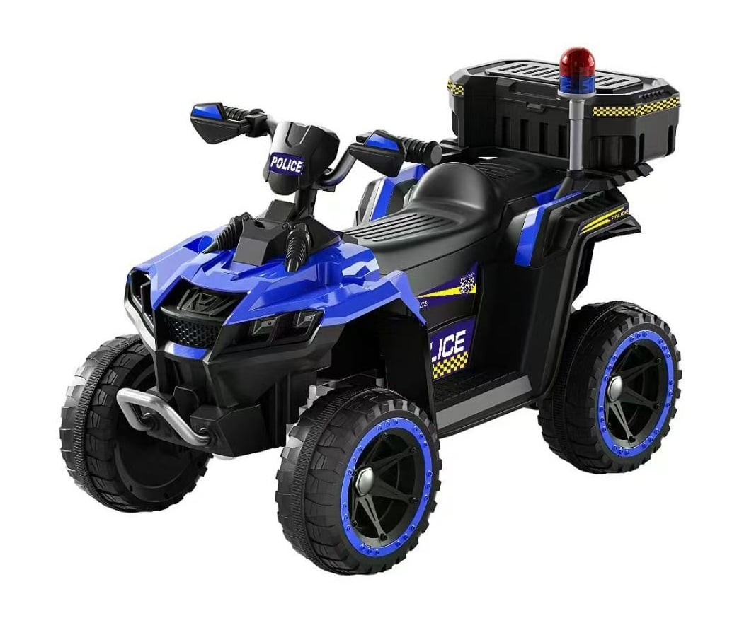 ATV electric Kinderauto Police, 12V, 80W