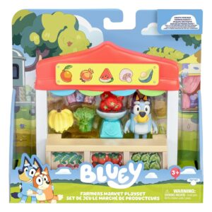 Set de joaca cu figurina, Bluey, Farmers Market